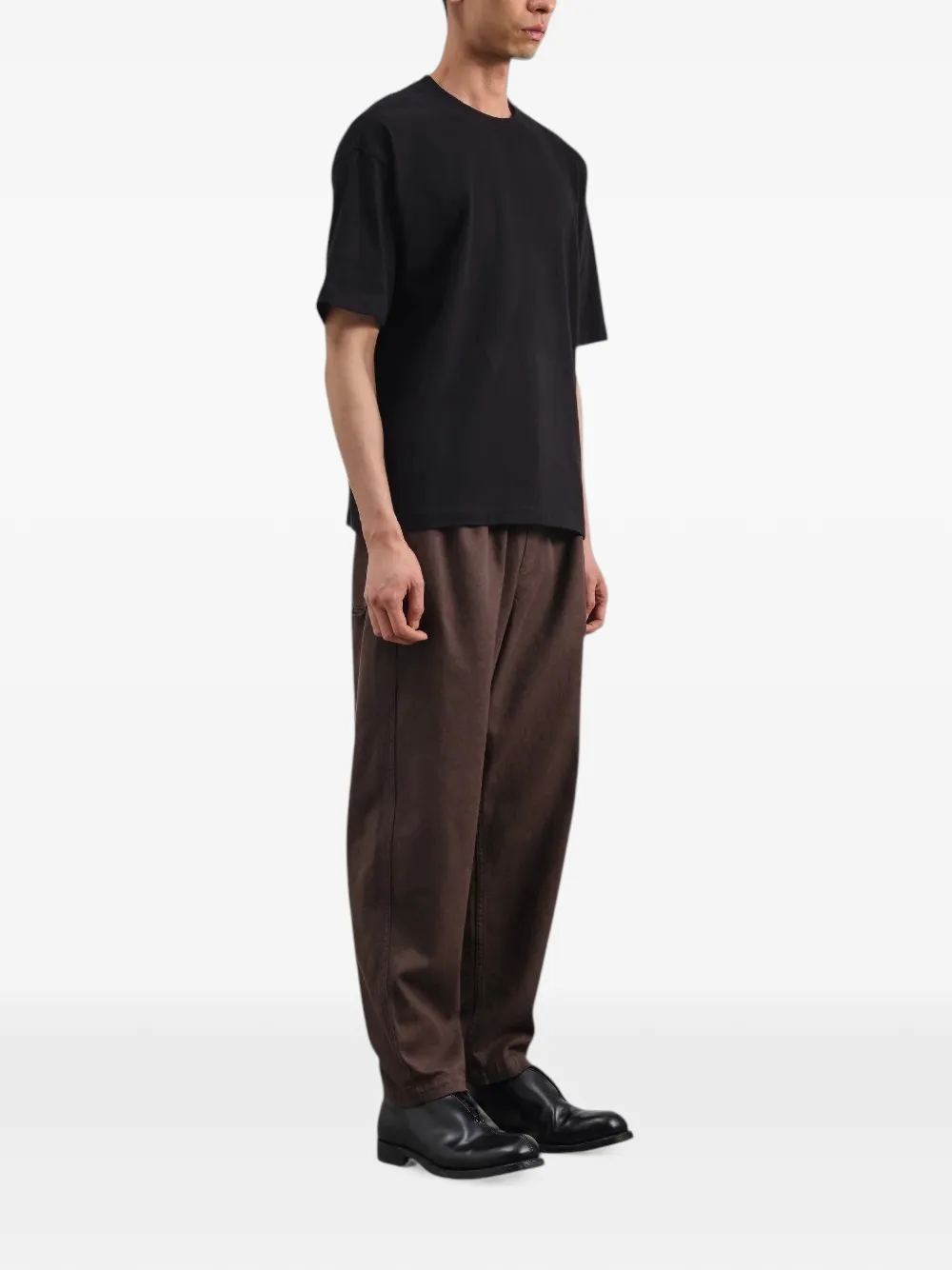YMC Alva drawstring trousers Bruin