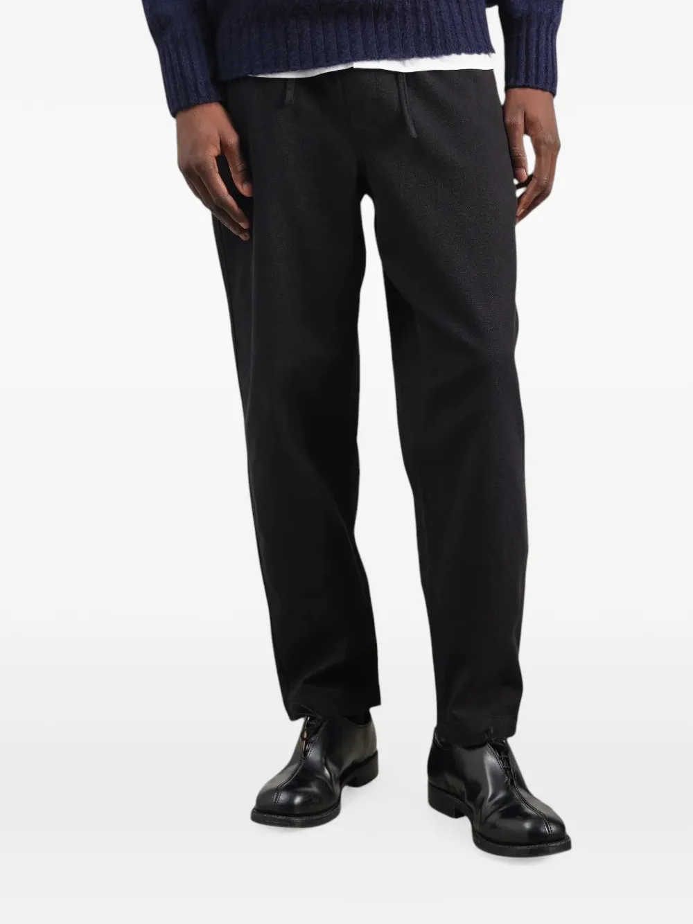 YMC Alva drawstring trousers Zwart