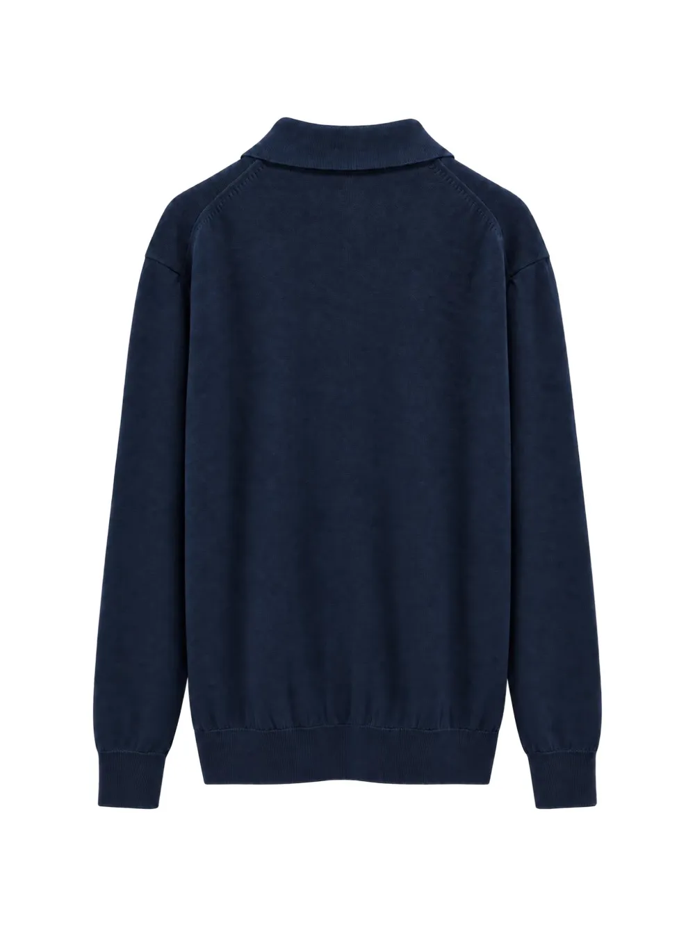 Costumein Pablo poloshirt van merinowol Blauw