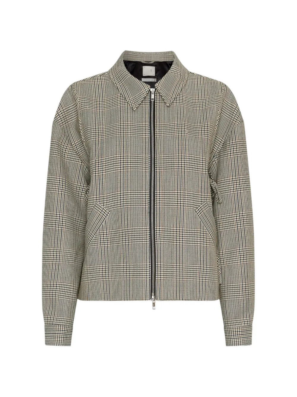 STEL check tie-side jacket