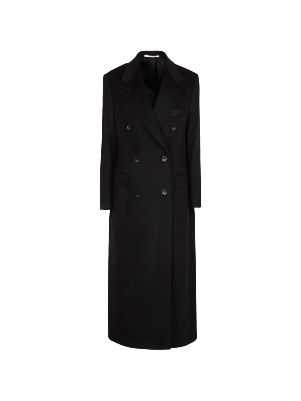 Tagliatore double-breasted peak-lapels coat - Nero