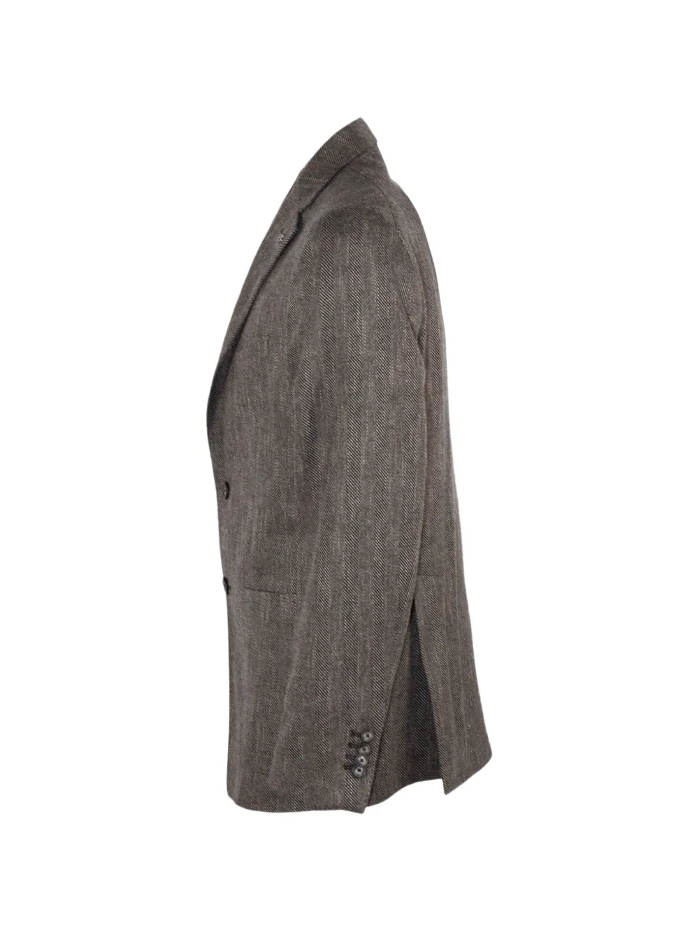 Tagliatore Blazer met visgraatpatroon Bruin