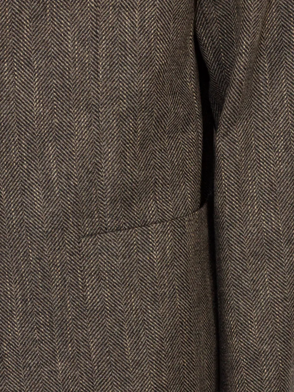 Tagliatore Blazer met visgraatpatroon Bruin