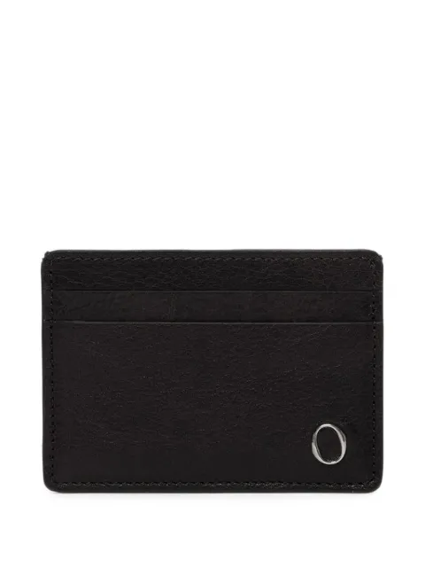 Orciani Lagoon leather cardholder