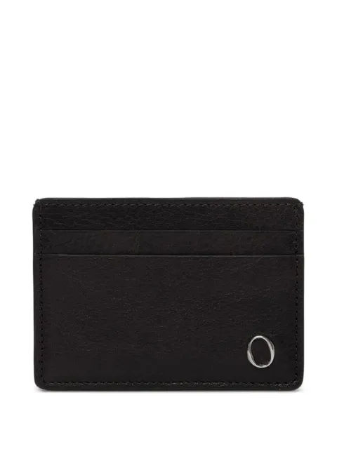 Orciani Lagoon leather cardholder