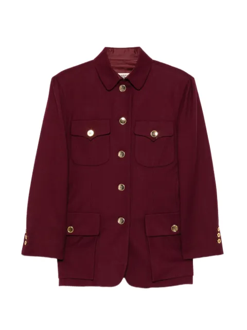 Moschino Pre-Owned 2000s button-up pocket jacket