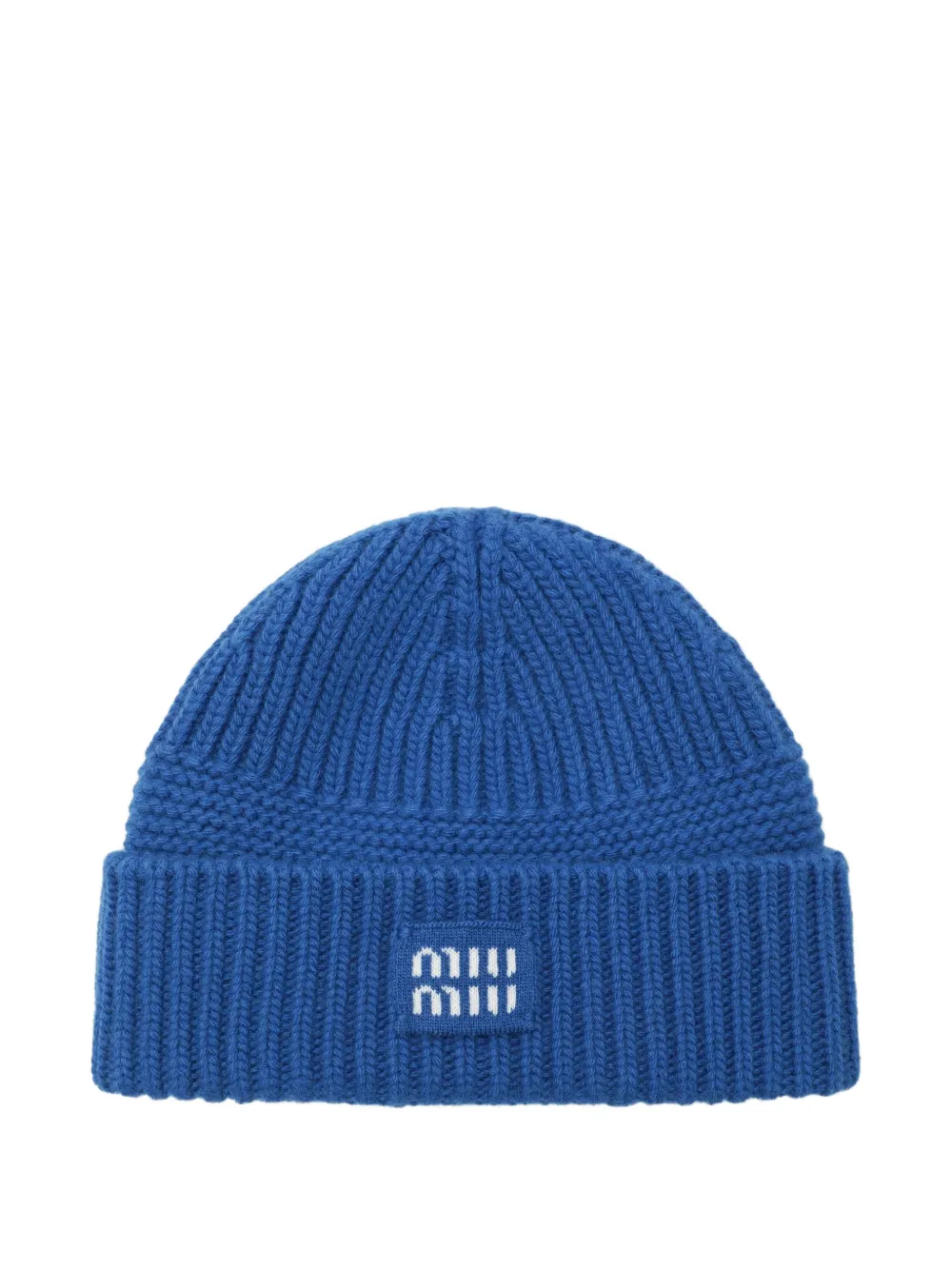 Miu Wollen en kasjmier muts Blauw