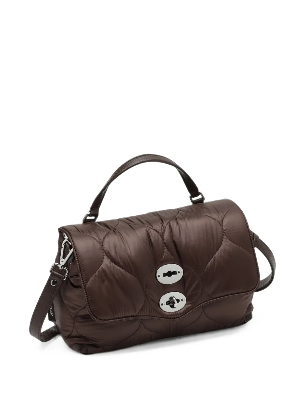 Zanellato Kleine Postina gewatteerde shopper Bruin