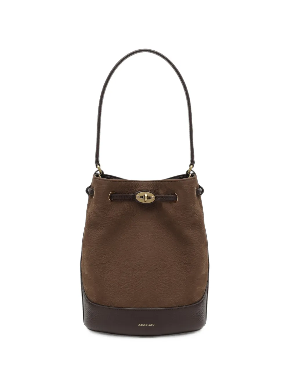 Zanellato Mondà bucket bag - Marrone