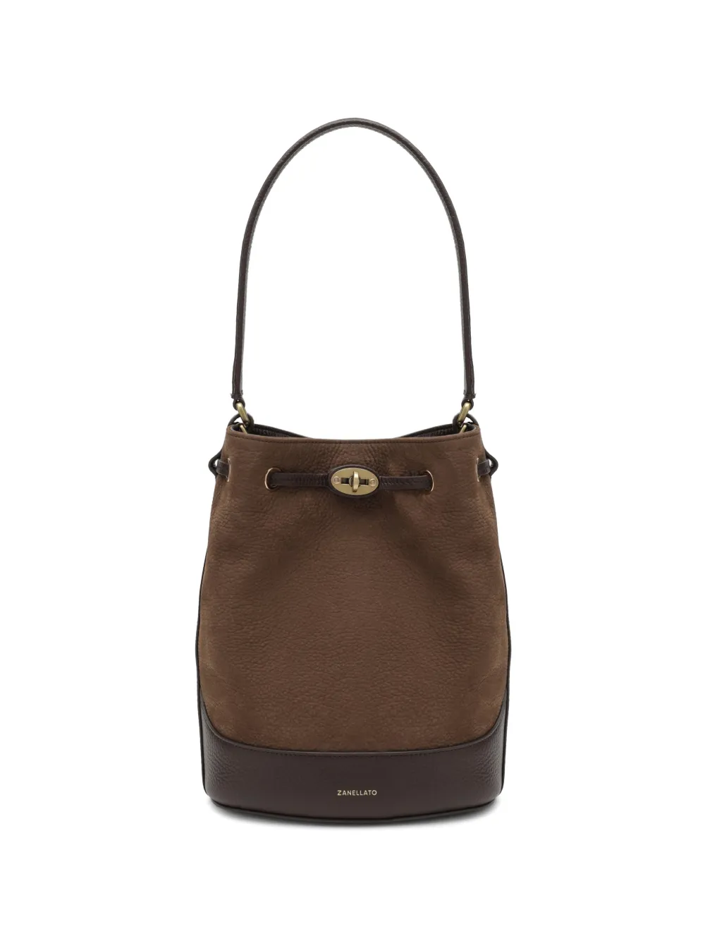 Zanellato Mondà bucket bag - Marrone