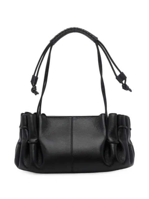 Hereu Arta ruched leather shoulder bag