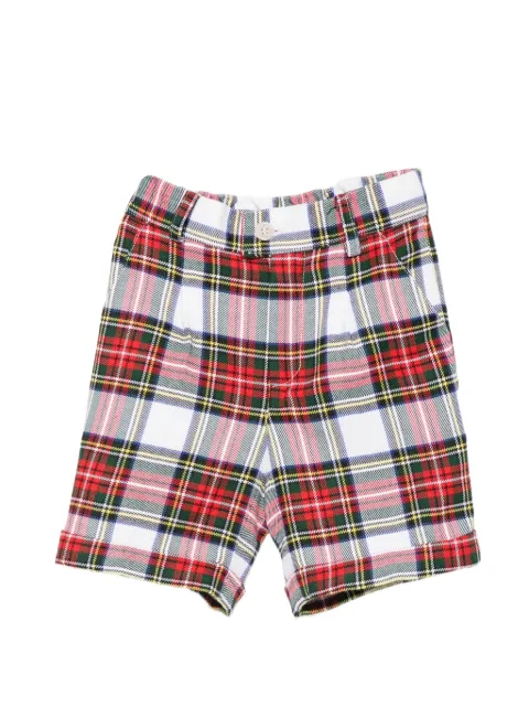 PAIO CRIPPA plaid shorts