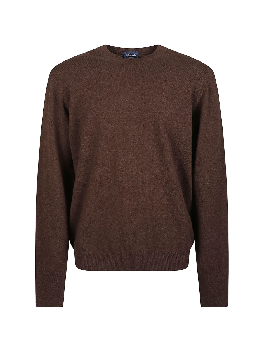 Drumohr fine-knit cashmere sweater - Brown
