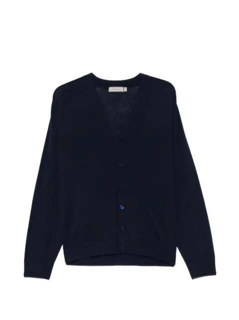 Canali button-up wool cardigan