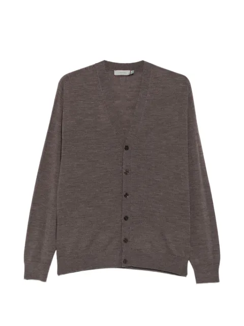Canali button-up wool cardigan