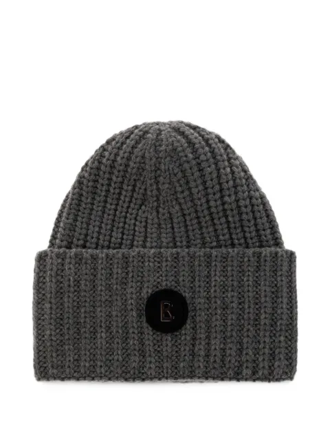 BOGNER Kilian ribbed-knit cashmere beanie hat