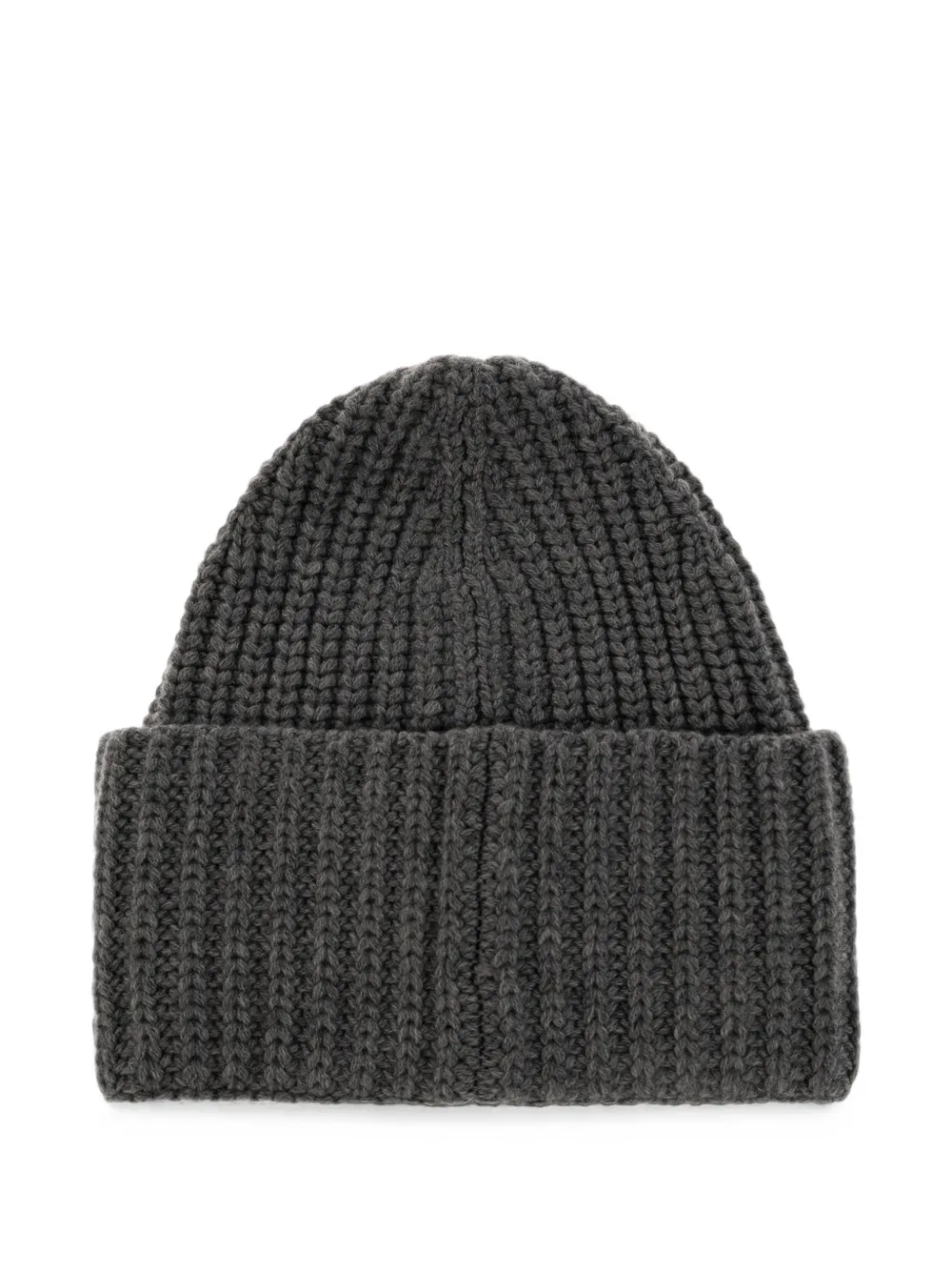 BOGNER Kilian ribbed-knit cashmere beanie hat Grijs