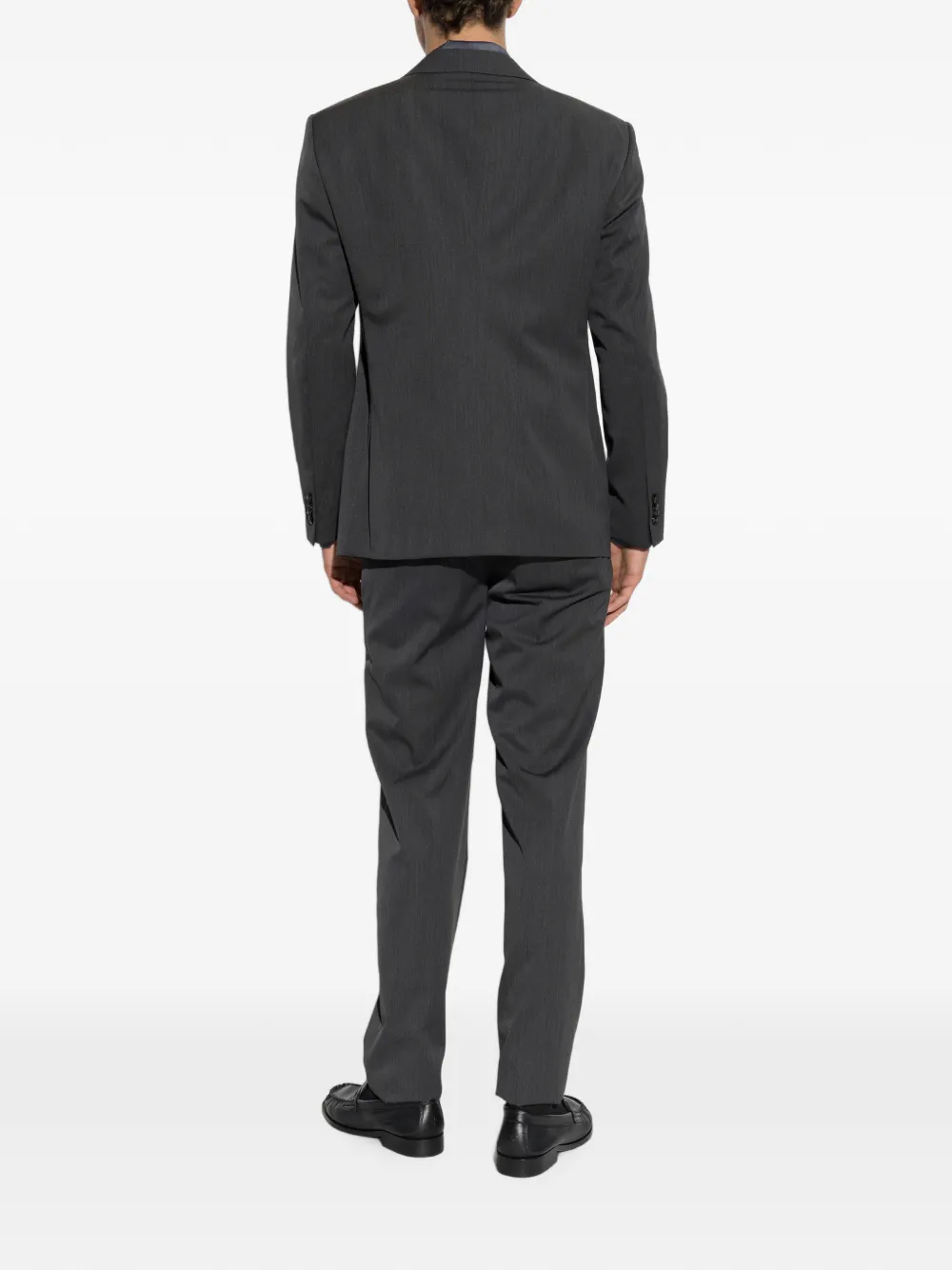 Giorgio Armani Wollen pak Grijs
