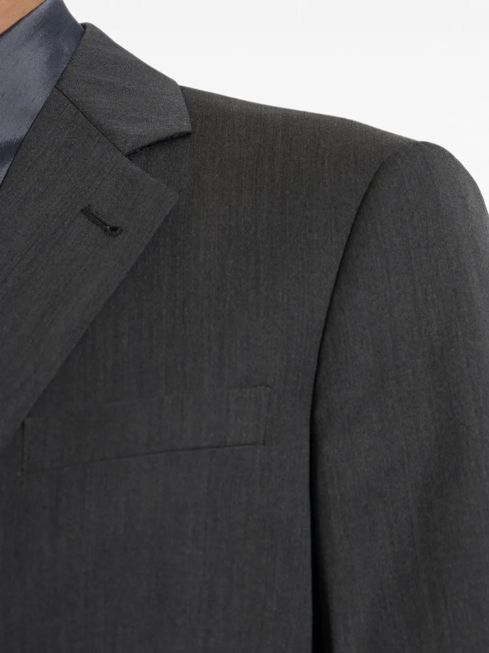 Giorgio Armani Wollen pak Grijs