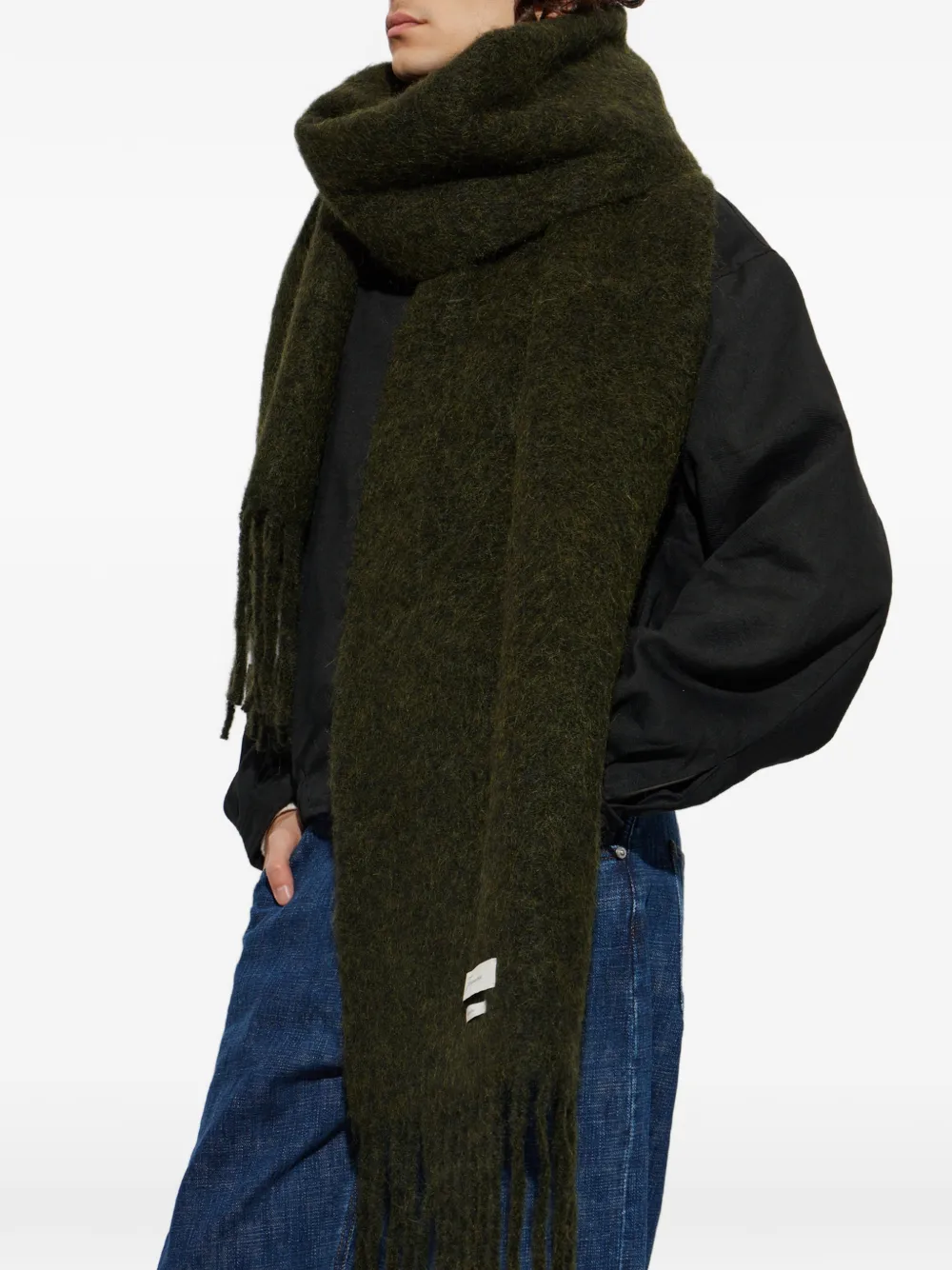 Jacquemus The Carro sjaal Groen