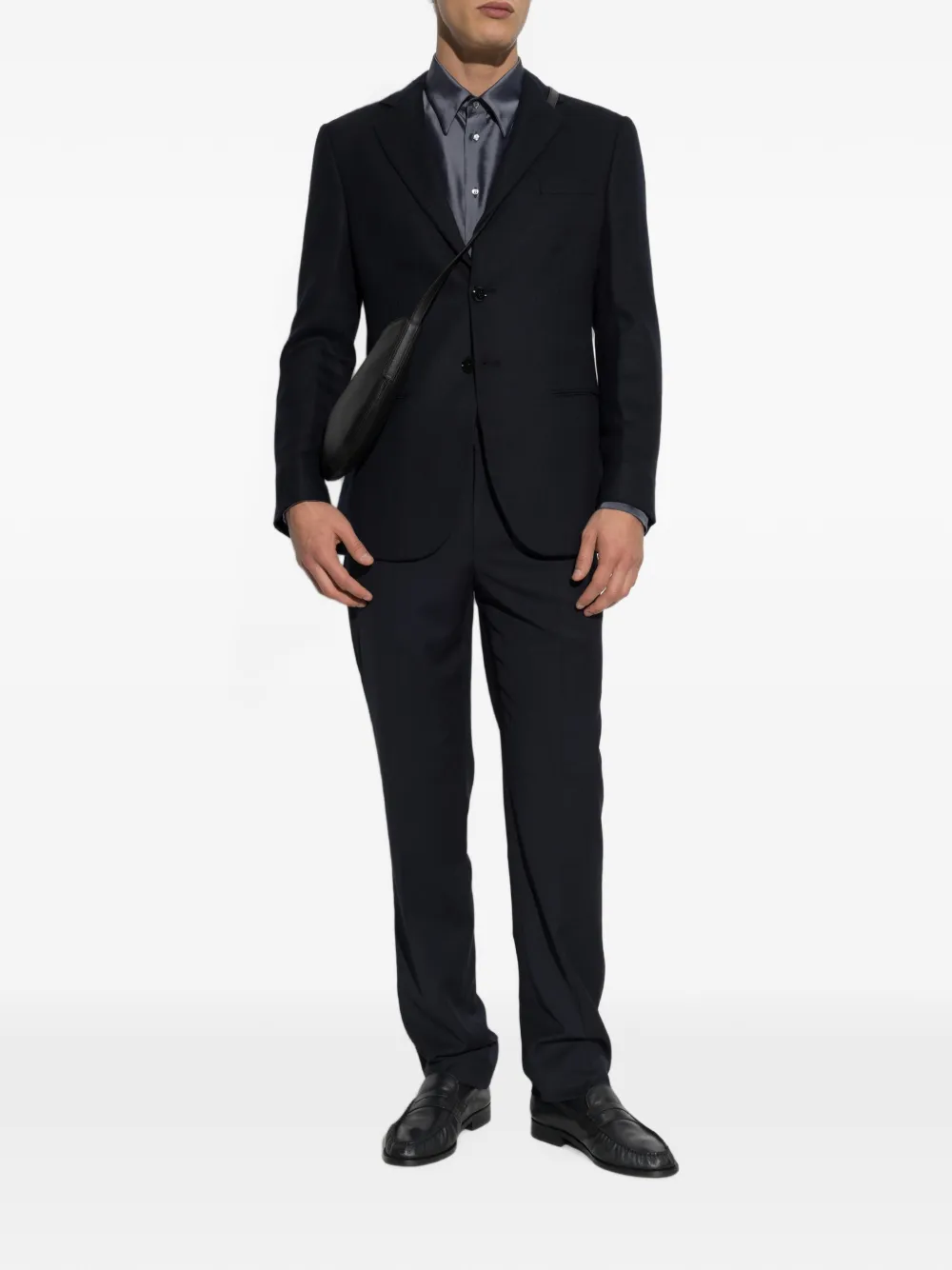 Giorgio Armani Kasjmier blazer Blauw
