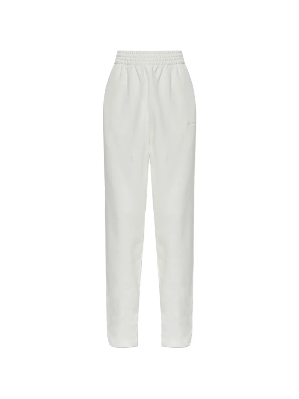 The Mannei logo-embroidered elasticated-waist track pants - Blanc The Mannei logo-embroidered elasticated-waist track pants - Blanc