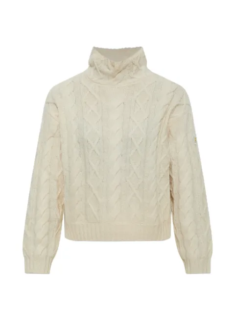 BOGNER Malene cable-knit turtleneck sweater