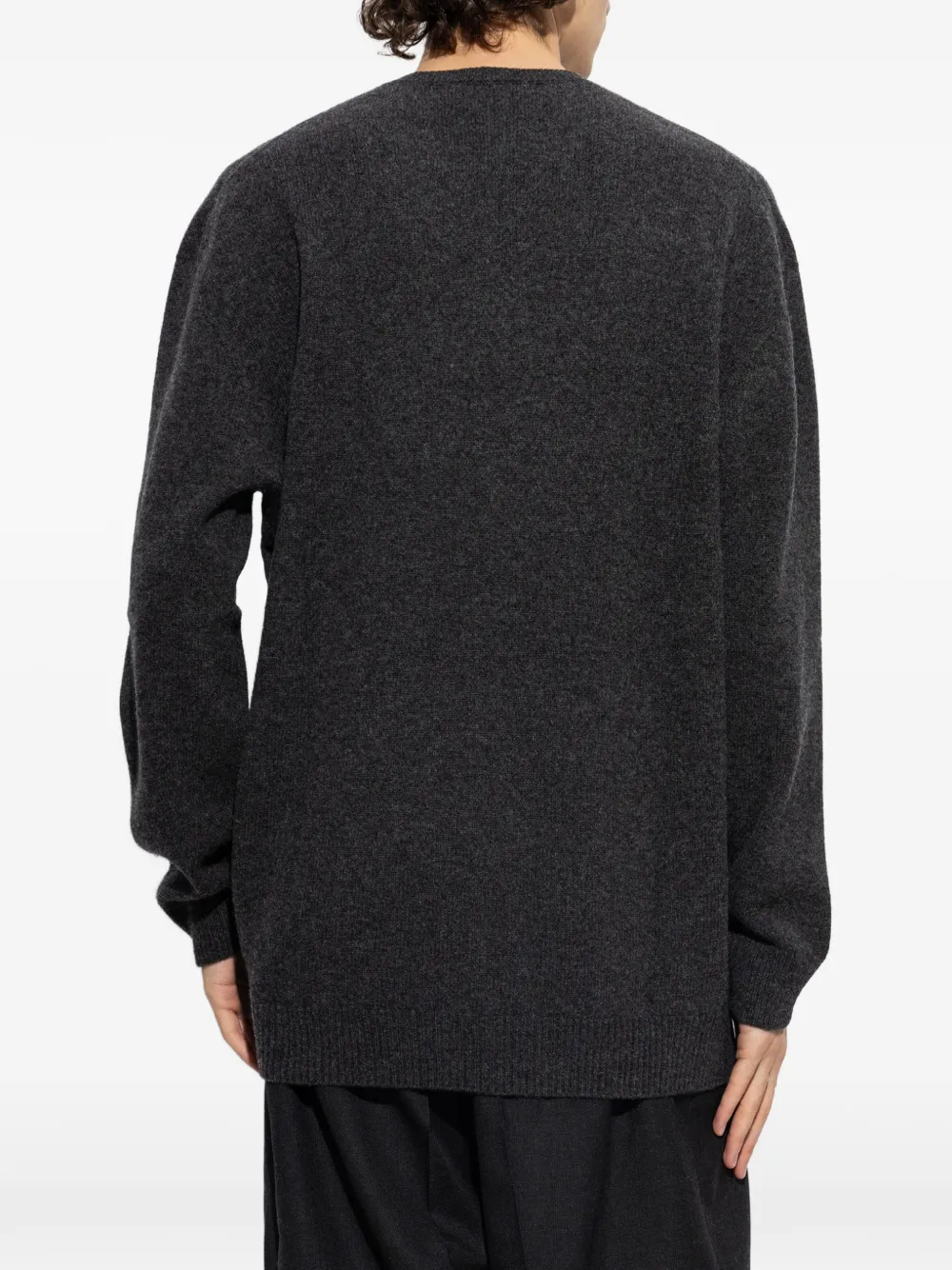 Jil Sander Trui met ronde hals Grijs