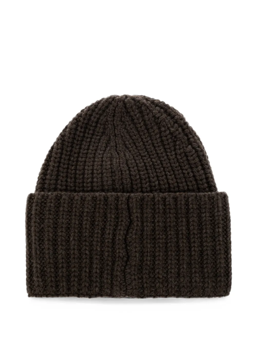 BOGNER Kilian ribgebreide muts Bruin