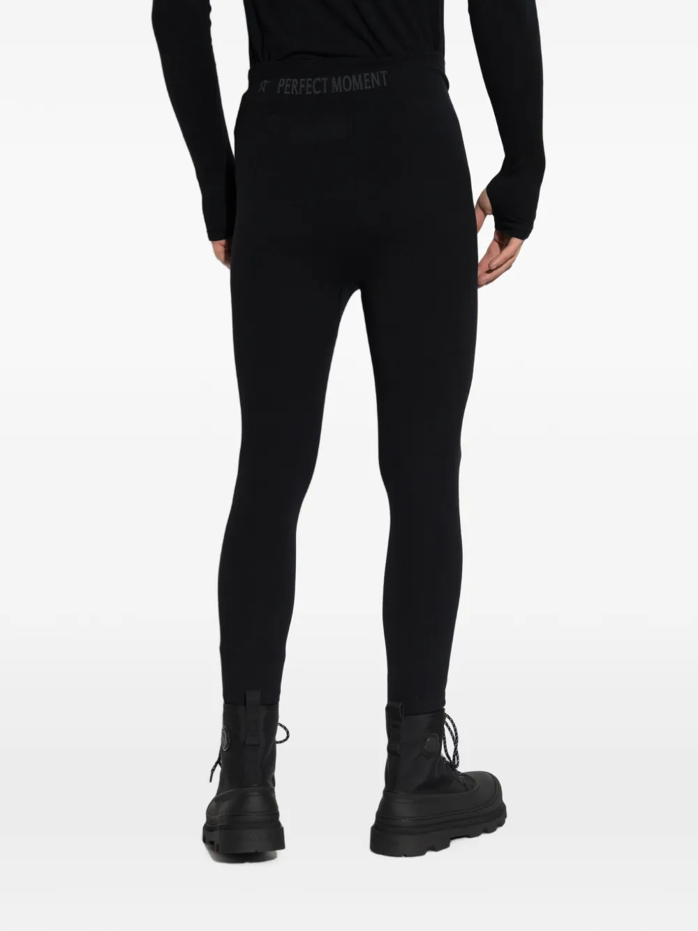 Perfect Moment Skibroek met logo-tailleband Zwart