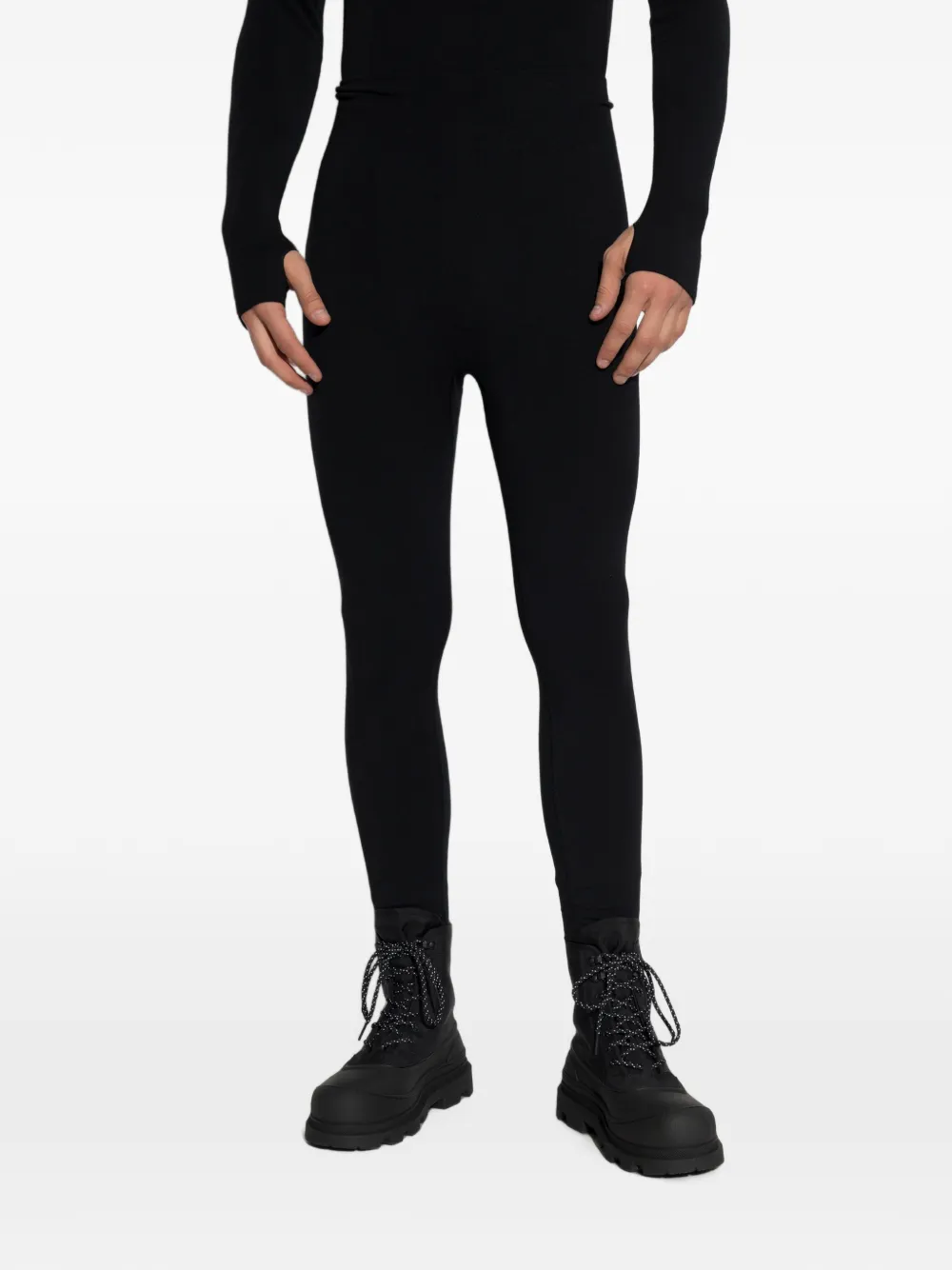 Perfect Moment Skibroek met logo-tailleband Zwart