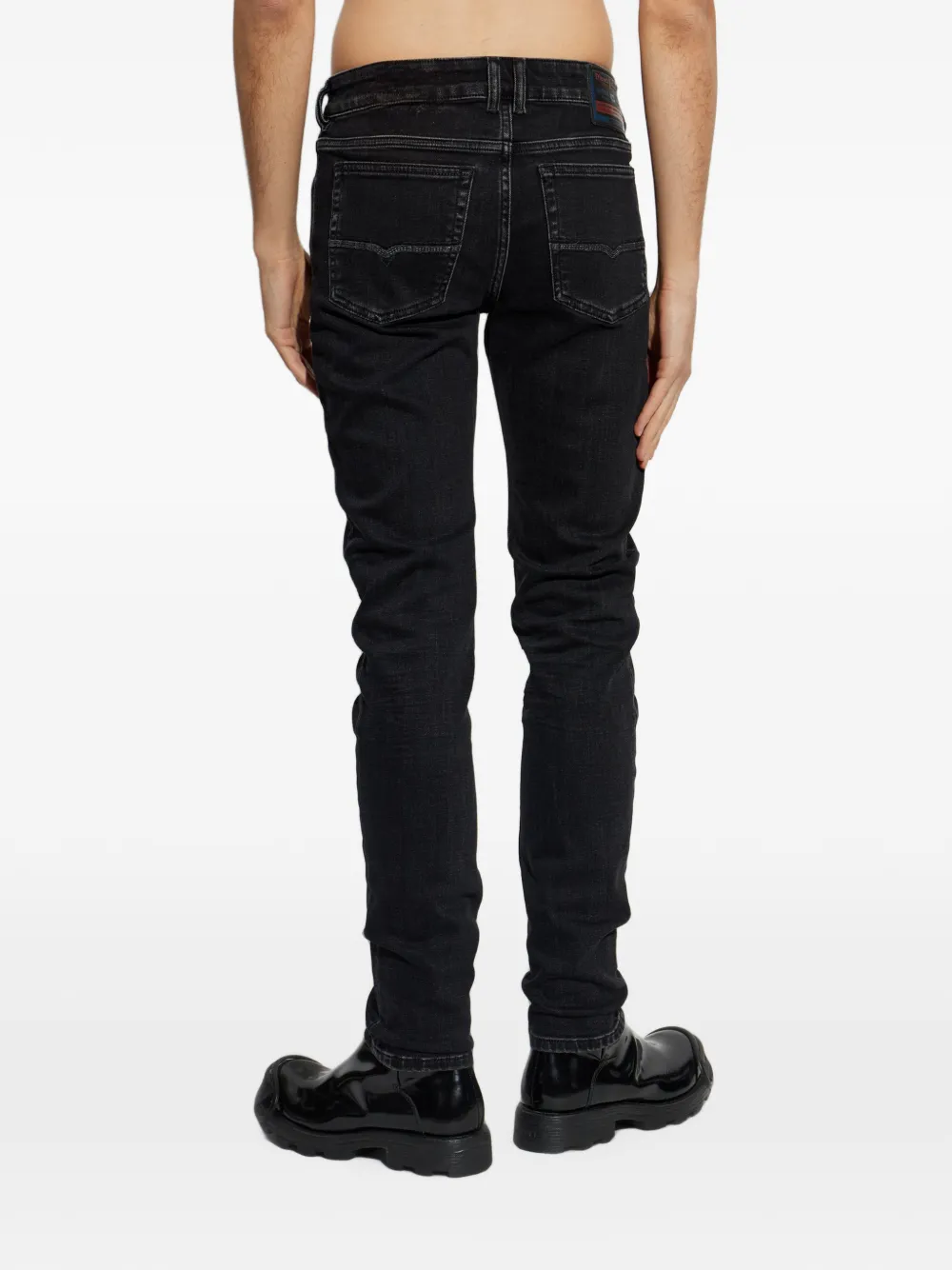Diesel 1979 Sleenker-P jeans Zwart