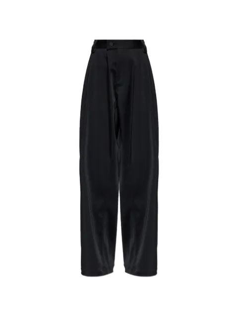 The Mannei pleated wide-leg trousers