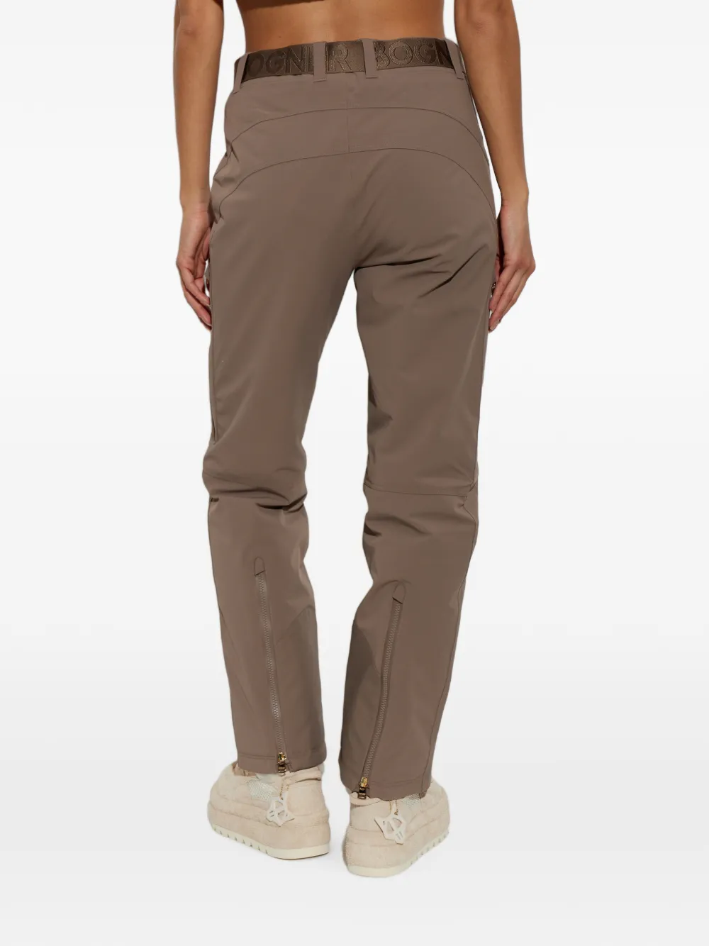 BOGNER Ilka belted ski pants Bruin