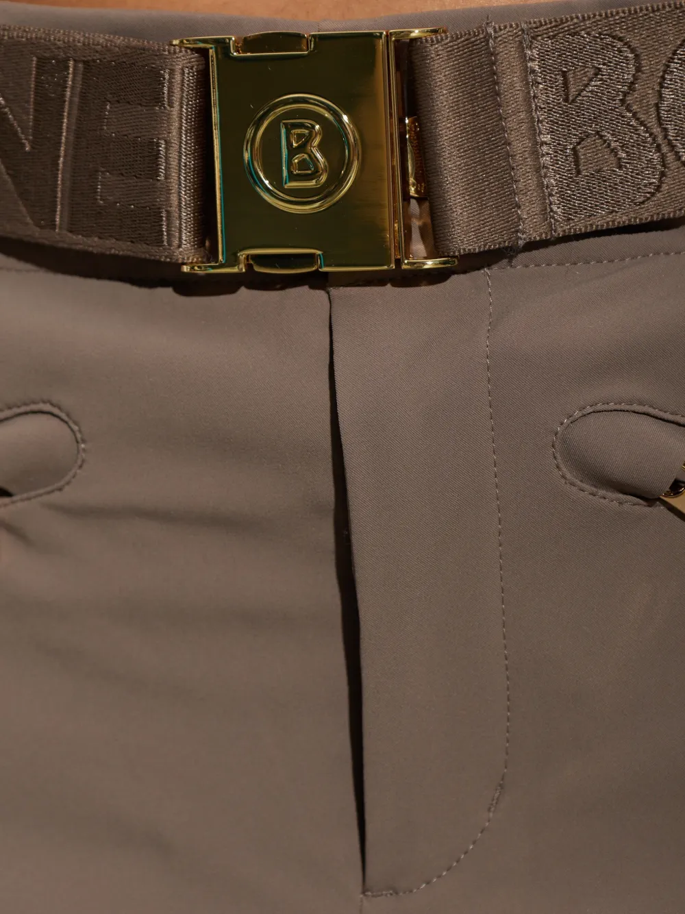 BOGNER Ilka belted ski pants Bruin