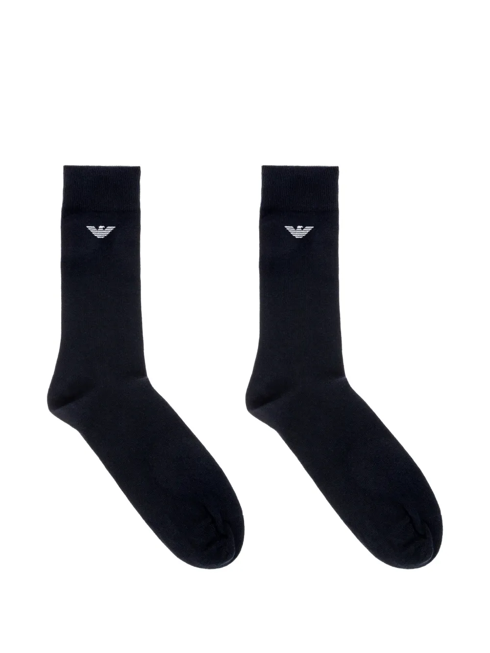 Emporio Armani Calzini con logo (3 paia) - Blu