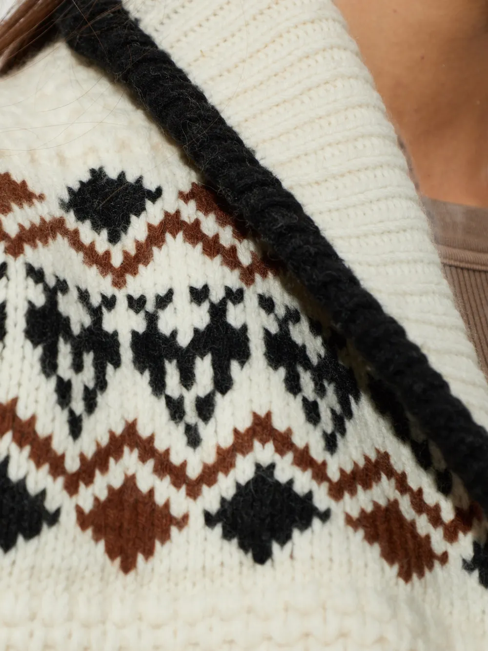 Zadig&Voltaire Erra vest Beige
