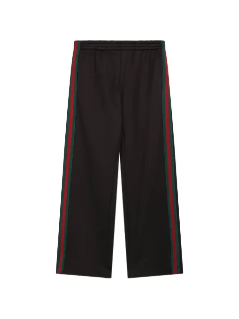 Gucci pantalones de chándal con tribanda Web
