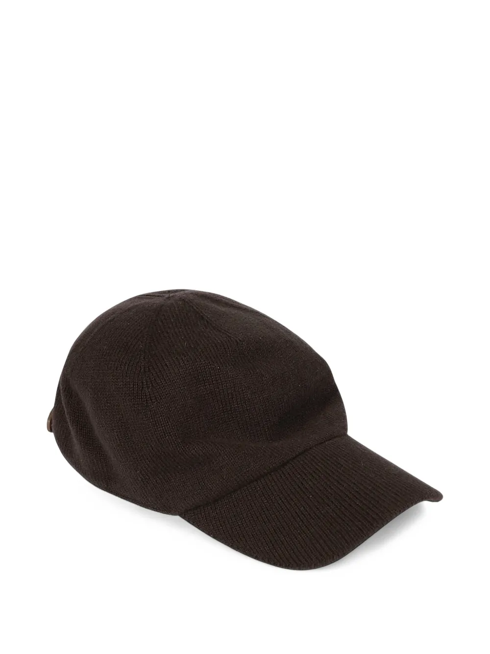 Guest In Residence knitted wool baseball cap – Brown