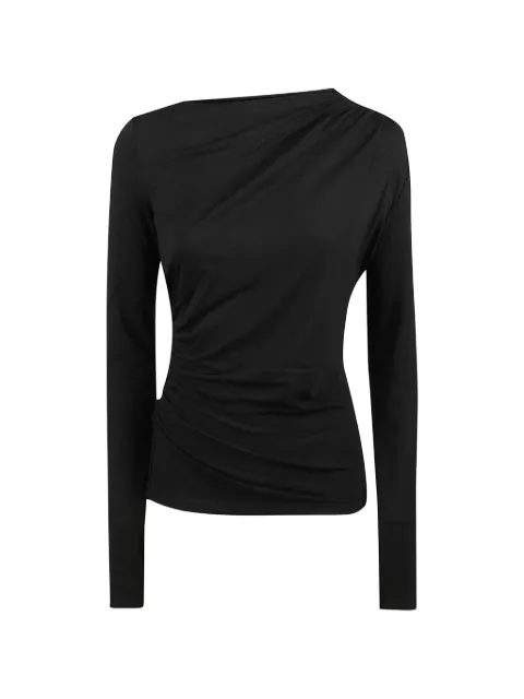 Patrizia Pepe long-sleeve gathered top
