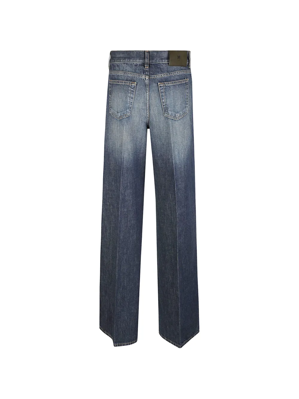 PT Torino faded wide-leg jeans Blauw