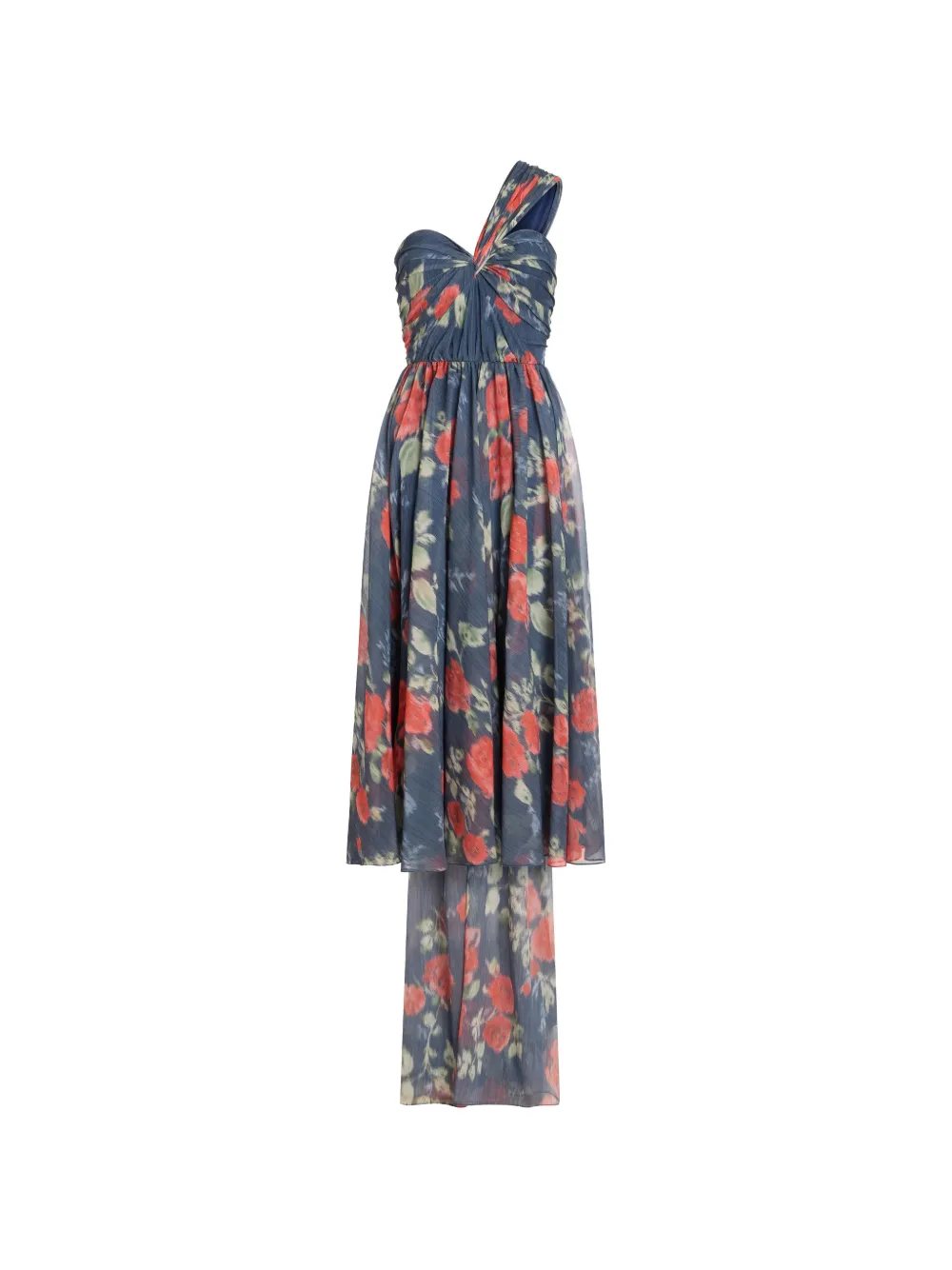 Markarian Erica chiffon midi dress - Blu