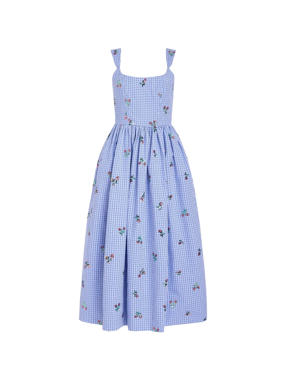 Markarian Nara sequin-embroidered midi dress - Bleu