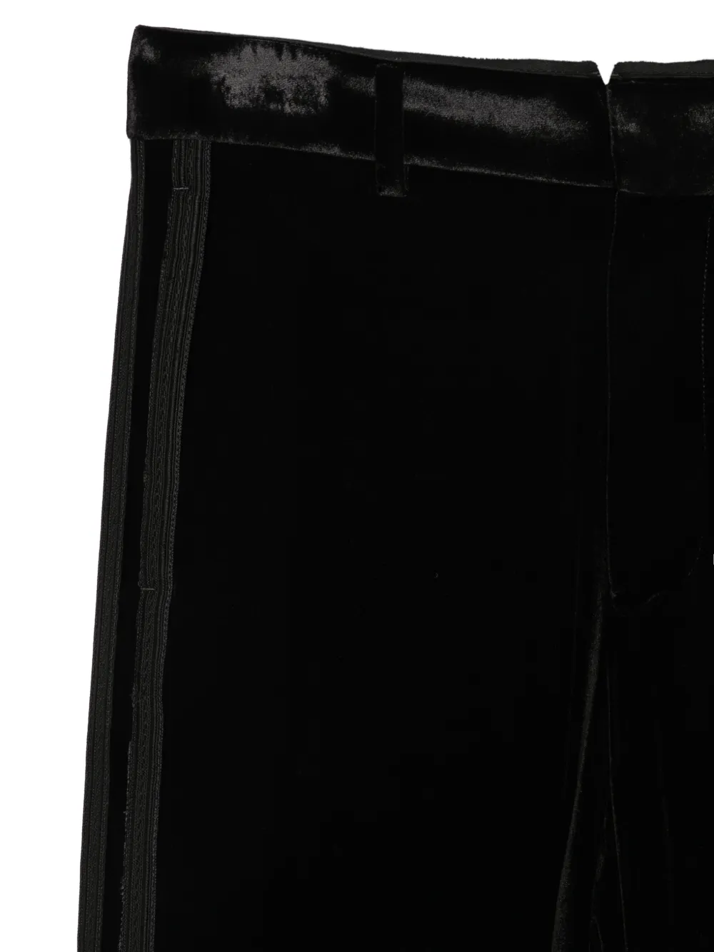 Ann Demeulemeester Fluwelen broek Zwart