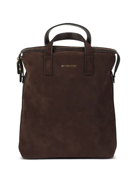 Michael Kors Nicholas suede tote bag
