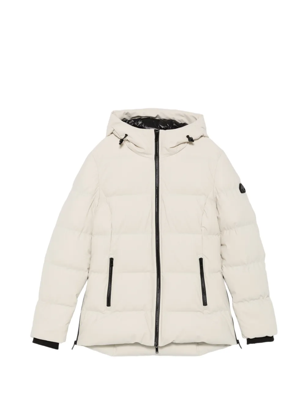 Moose Knuckles Gesteppte Kapuzenjacke - Nude