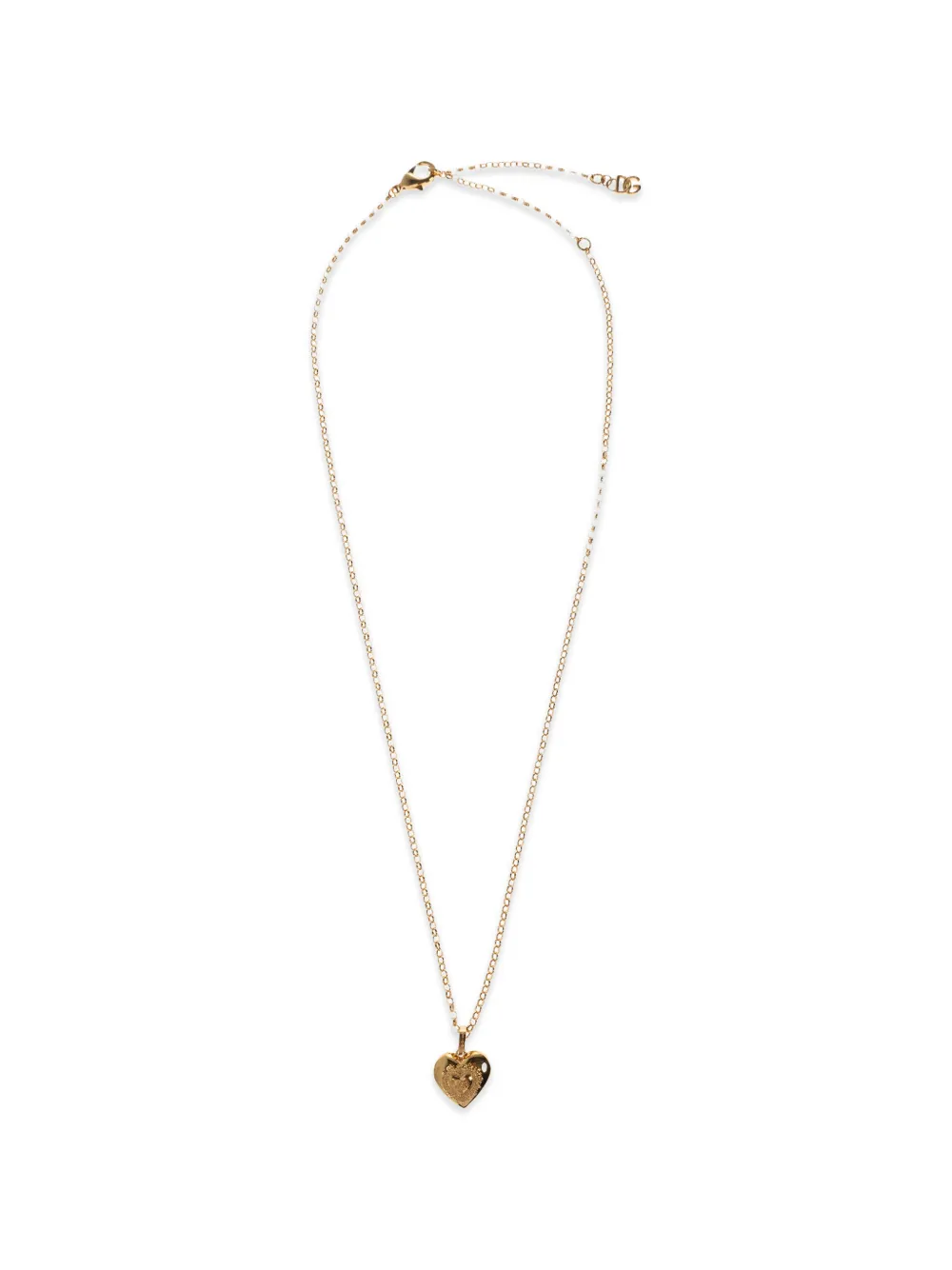 Dolce & Gabbana sacred-heart-pendant necklace - Gold