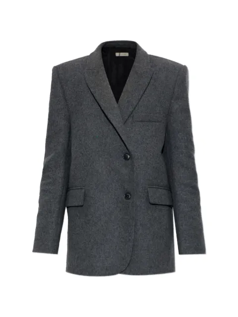 The Mannei double-breasted wool jacket
