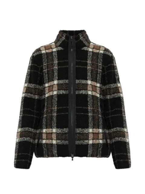 BOGNER Kristian check fleece jacket
