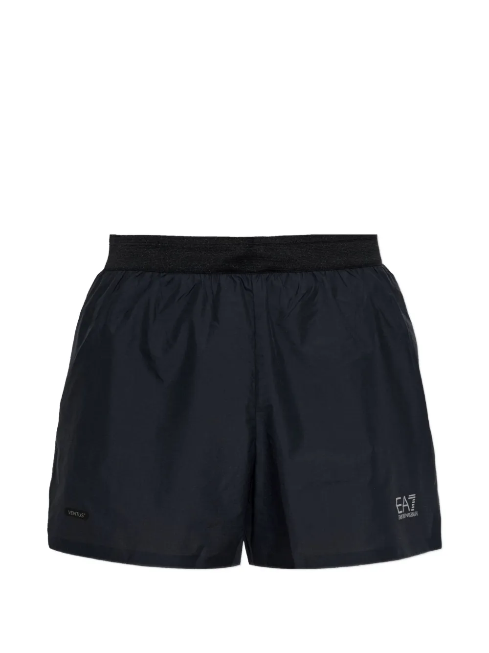 Ea7 Emporio Armani logo-print training shorts - Schwarz